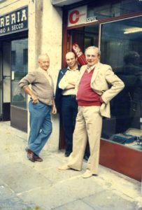 Foto vecchia del negozio in Via Marsala 20/A